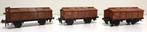 Trix Express 3423 3424 Klappdeckelwagen 3-delige set, Gebruikt, Gelijkstroom, Trix, Wagon