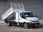 Iveco Daily 72C18 3.0L Kipper met Kist Dubbellucht 3,5t Trek, Electronic Stability Program (ESP), Stof, Gebruikt, Euro 6