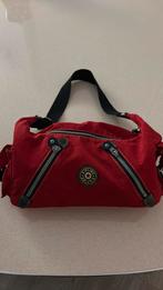 Kipling hobo tas met ritsen en vakjes, Kipling, Ophalen of Verzenden, Zo goed als nieuw, Rood