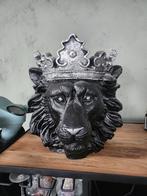 Leeuwenkop bloempot vaas, Ophalen, Zo goed als nieuw, Overige kleuren, Minder dan 50 cm