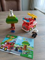 Duplo Brandweertruck 10901, Ophalen of Verzenden, Zo goed als nieuw, Complete set, Duplo
