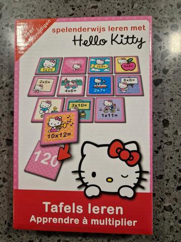 Tafels leren met Hello Kitty. Nieuw in doos. beschikbaar voor biedingen