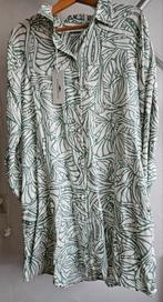 Fynch Hatton NIEUWE tuniek/doorknoopjurk - LINNEN groen, Ophalen, FYNCH HATTON, Maat 46/48 (XL) of groter, Nieuw