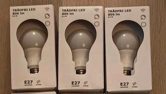 Ikea Tradfri Starterspakket, Huis en Inrichting, Lampen | Losse lampen, Zo goed als nieuw, Led-lamp, Minder dan 30 watt, E27 (groot)