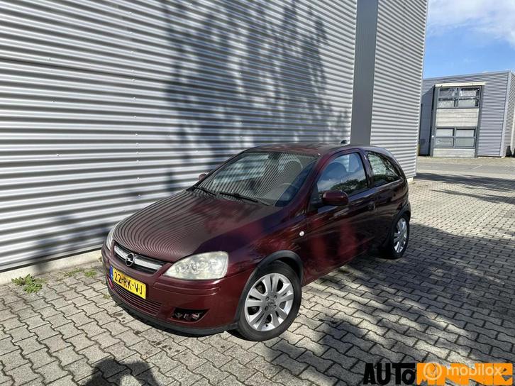 Opel Corsa 1.2-16V Rhythm Airco Cruise Trekhaak, Auto's, Opel, Bedrijf, Te koop, Corsa, ABS, Airbags, Airconditioning, Alarm, Centrale vergrendeling