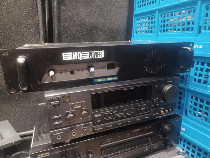 HQ Power VPA2100MN EINDVERSTERKER, Muziek en Instrumenten, Versterkers | Keyboard, Monitor en PA, Gebruikt, P.A., Minder dan 500 watt