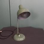 Vintage bureaulamp militair met kogelgewricht, Ophalen of Verzenden, Gebruikt, Metaal, Minder dan 50 cm