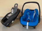 Maxi Cosi  Roze EN Blauw en 2x familyfix, Ophalen, Autogordel of Isofix, Slaapstand, Zo goed als nieuw