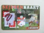 VIP seizoenkaart. Emmen. 2010/2011  Paarse achterkant, Ophalen of Verzenden, Gebruikt, Overige binnenlandse clubs, Overige typen