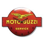 Moto guzzi 55 x 40 cm - moto guzzi emaille klok