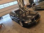 A8 D2 V8 3.7 leer, full option. Liefhebbers youngtimer., Auto's, Automaat, 3700 cc, Stoelverwarming, Zwart