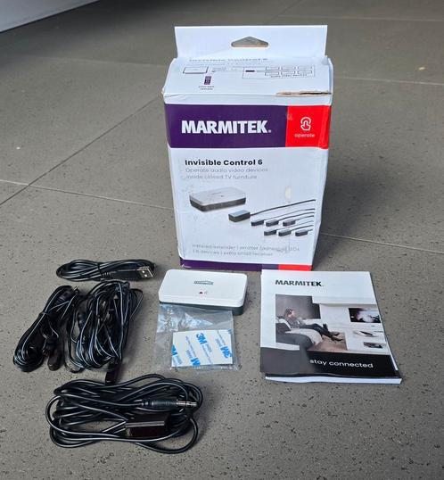 marmitek invisible control 6 IR extender set / nieuw!, Telecommunicatie, Zenders en Ontvangers, Nieuw, Zender en Ontvanger, Ophalen of Verzenden