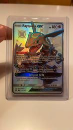 Rayquaza GX shiny (177a/168), Foil, Ophalen of Verzenden, Losse kaart, Zo goed als nieuw