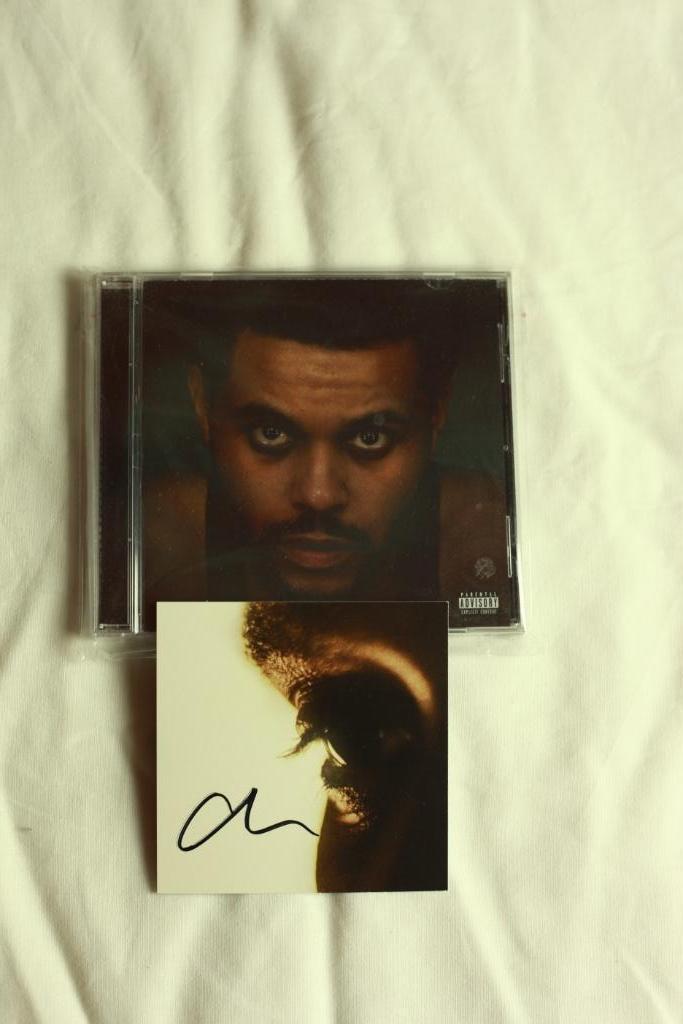 The Weeknd – Beauty Behind The Madness + Signed Art Card, Cd's en Dvd's, Cd's | Pop, Zo goed als nieuw, 1980 tot 2000, Ophalen of Verzenden