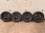 Winterbanden op velg, Auto-onderdelen, Banden en Velgen, Ophalen, Gebruikt, Banden en Velgen, 17 inch