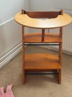 Trip Trapp kinderstoel e/o Stokke beukenhouten ledikant, Kinderen en Baby's, Kinderstoelen, Ophalen, Gebruikt, Meegroeistoel, Afneembaar eetblad