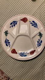 10 Boerenbont gourmet/fodue borden, Ophalen of Verzenden, Aardewerk, Boerenbont, Bord(en)