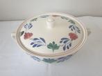 Boerenbont soepterrine - dekschaal., Huis en Inrichting, Keuken | Servies, Ophalen of Verzenden, Aardewerk, Boerenbont, Schaal of Schalen