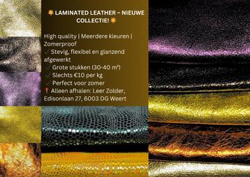 Laminated leer beschikbaar voor biedingen