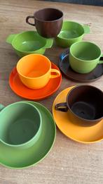 Mepal servies retro vintage (11), Ophalen of Verzenden, Gebruikt