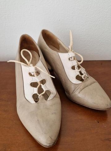 Vintage La Sorbonne schoenen jaren 20 - Maat 39 beschikbaar voor biedingen