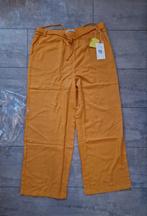 NIEUW Linen broek XL, Ophalen of Verzenden, Nieuw, Maat 46/48 (XL) of groter, Geel