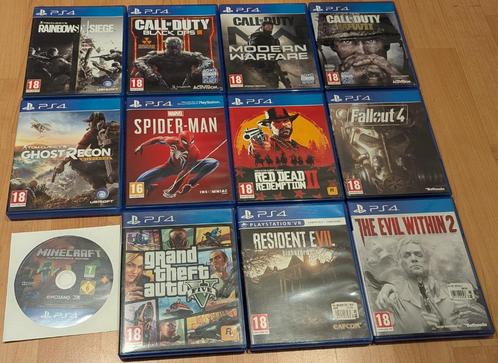 Diverse PS4 games, Spelcomputers en Games, Games | Sony PlayStation 4, Zo goed als nieuw, 1 speler, Vanaf 18 jaar, Ophalen of Verzenden