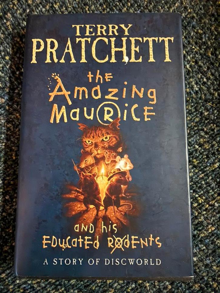 The Amazing Maurice and his educated rodents T. Pratchett hc, Boeken, Fantasy, Zo goed als nieuw, Ophalen of Verzenden