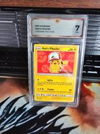 Ash's Pikachu black star Promo, Ophalen of Verzenden, Zo goed als nieuw, Losse kaart, Foil