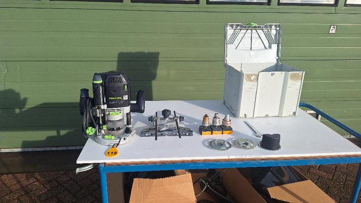 Festool OF 2200 EB Bovenfreesmachine, Doe-het-zelf en Verbouw, Gereedschap | Freesmachines, Gebruikt, Elektrisch, Bovenfrees, Ophalen of Verzenden