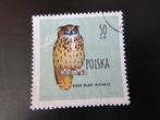 Postzegel Vogel: Oehoe uit Polen, Ophalen of Verzenden, Gestempeld, Dier of Natuur