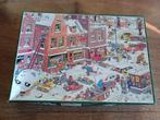 Jan van Haasteren puzzel ,,sneeuwpret,, 1500st.nr.1731, Ophalen of Verzenden, 500 t/m 1500 stukjes, Gebruikt, Legpuzzel