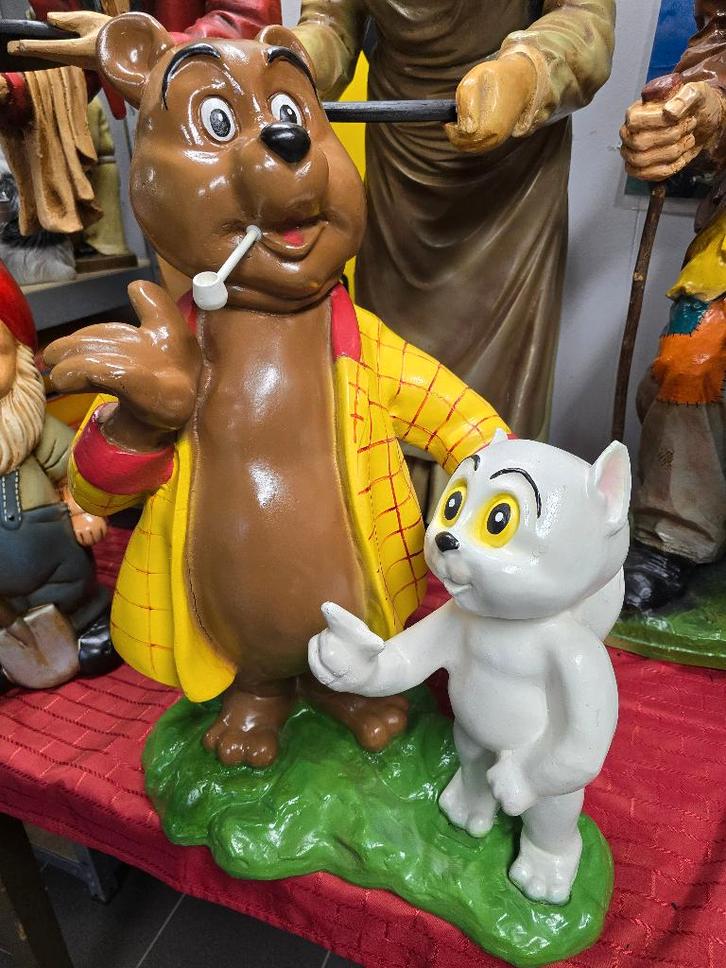 Olie B. Bommel en Tom Poes beeld, Verzamelen, Stripfiguren, Zo goed als nieuw, Beeldje of Figuurtje, Overige figuren, Ophalen