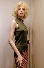 Coolcat topje/Claudia Strater rokje, Kleding | Dames, Ophalen of Verzenden, Zo goed als nieuw, Groen, Maat 36 (S)