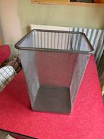 Handige metalen prullenbak, Ophalen, Metaal, Minder dan 50 cm, 20 tot 30 liter