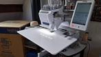 Brother Entrepreneur Pro 1055X Bijna nieuw, compleet pakket, Hobby en Vrije tijd, Ophalen, Zo goed als nieuw, Machineborduren