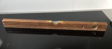 Antieke Teakhout WATERPAS 70 cm Kambala vintage beschikbaar voor biedingen
