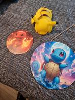 Pokemon Decoratie Set - Pikachu, Charmander, Squirtle, Ophalen, Zo goed als nieuw