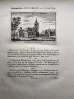 201 / Montfoort het Kasteel Kopergravure 1732, Antiek en Kunst, Ophalen of Verzenden