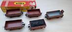 Trix Express 5 goederenwagons, Hobby en Vrije tijd, Modeltreinen | H0, Gebruikt, Gelijkstroom, Trix, Wagon