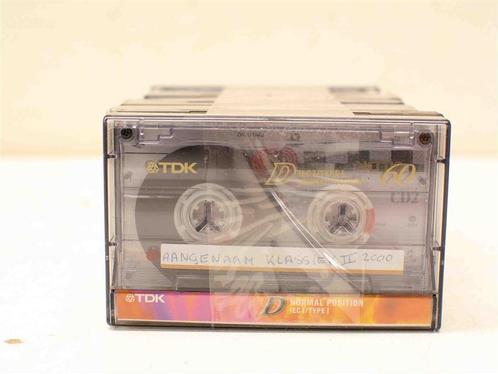 10 TDK cassettebandjes 3804, Cd's en Dvd's, Cassettebandjes, Gebruikt, 2 t/m 25 bandjes, Ophalen of Verzenden