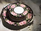 Royal Albert Alberta Rose groot gebakstel., Antiek en Kunst, Antiek | Servies compleet, Ophalen