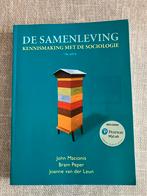 De Samenleving, Bram Peper - 14e editie, Overige vakken, Nieuw, Ophalen of Verzenden, Bram Peper; Joanne van der Leur; John Macionis