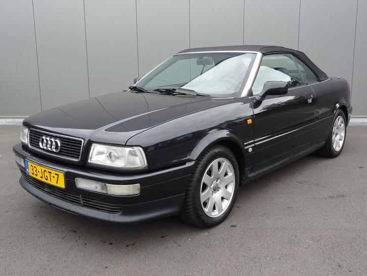Audi Cabriolet 2.6 | LEDER | HARDTOP | (bj 1997, automaat), Auto's, Oldtimers, Bedrijf, Te koop, ABS, Airconditioning, Alarm, Centrale vergrendeling