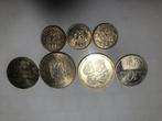 zilveren munten, Postzegels en Munten, Munten | Nederland, Setje, Zilver, Koningin Wilhelmina, Ophalen of Verzenden