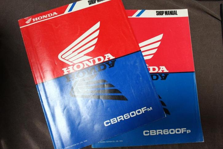 Honda CBR600 Fm Fp 1990 1992 motorcycle shop manual CBR 600, Motoren, Handleidingen en Instructieboekjes, Honda, Ophalen of Verzenden
