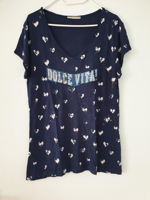 Top Bridget the label XL, Kleding | Dames, Tops, Zo goed als nieuw, Maat 46/48 (XL) of groter, Blauw, Ophalen
