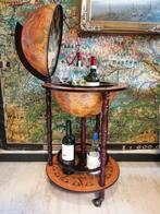 LARGE GLOBE BAR GLOBEBAR WIJN BAR 90X48 CM NIEUW IN DOOS, Antiek en Kunst, Ophalen of Verzenden