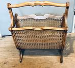 1970, Deense krantenhouder, massief eikenhout, Ophalen of Verzenden, Gebruikt