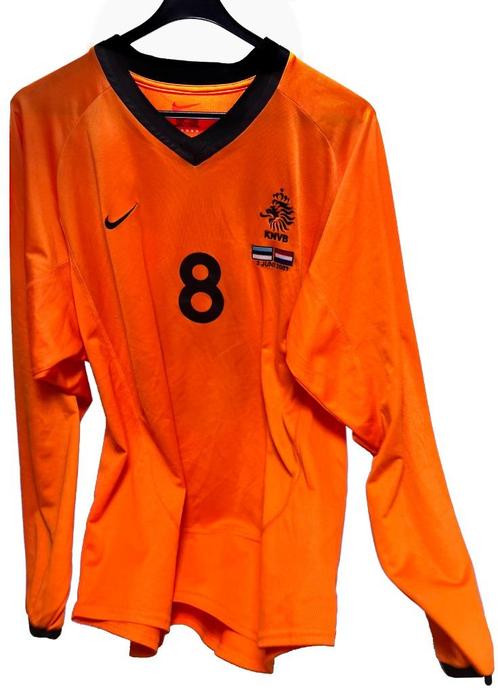 Nederlands Elftal matchworn Shirt Oranje match worn voetbal, Verzamelen, Sportartikelen en Voetbal, Gebruikt, Shirt, Overige binnenlandse clubs